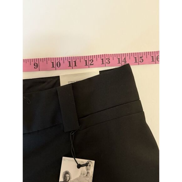 Express Correspondent Black Dress Pants Trouser Flare Office Classic Career Sz 2 - Picture 9 of 16